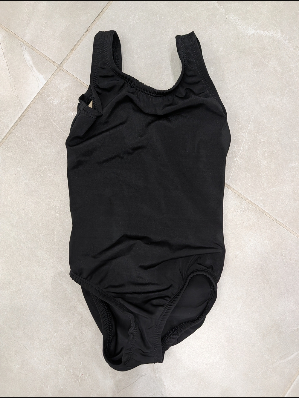 5/$35 Leo's Dancewear Black Dance Leotard – Girls SC (Small Child)